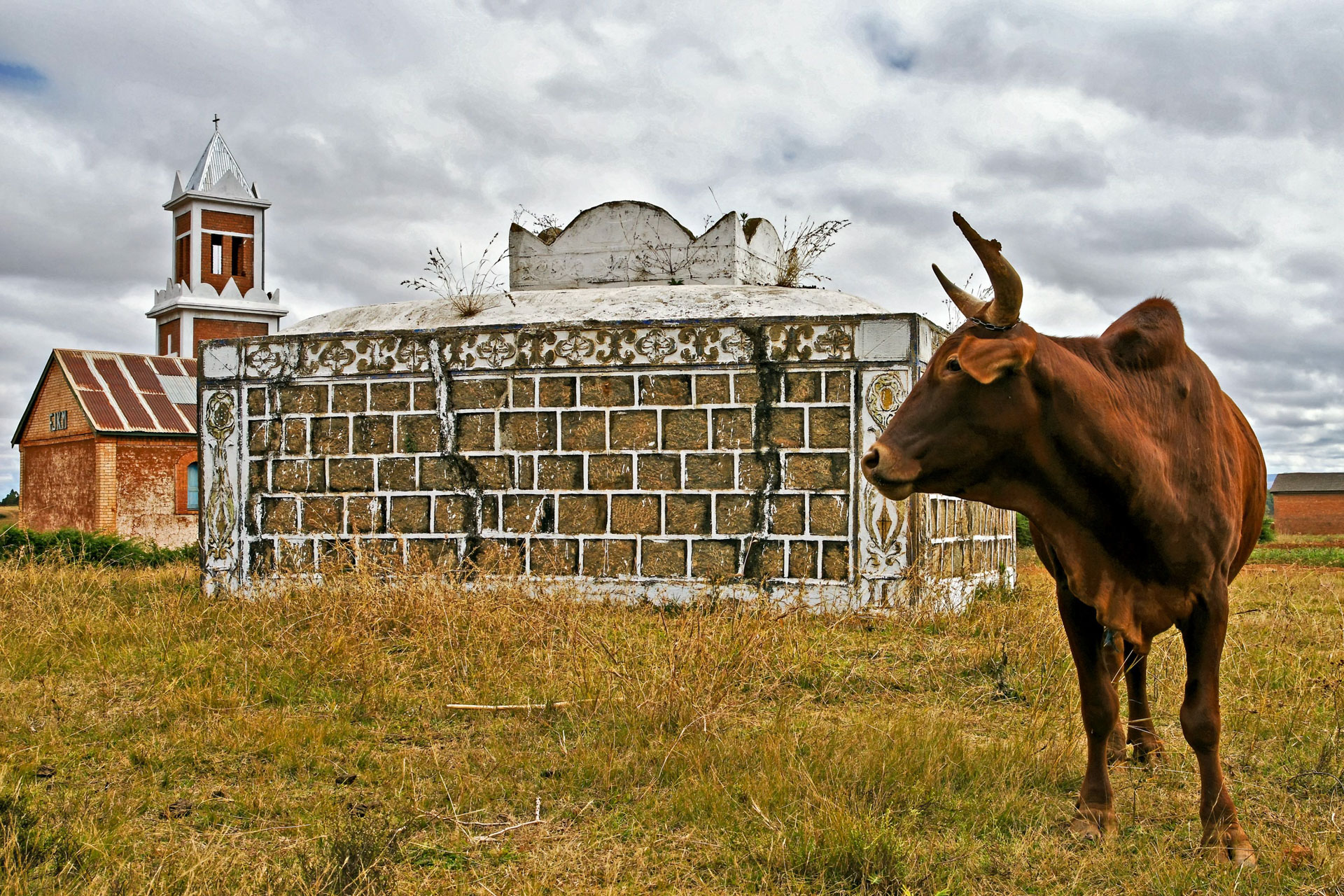 Grabstätte am Weg nach Antsirabe